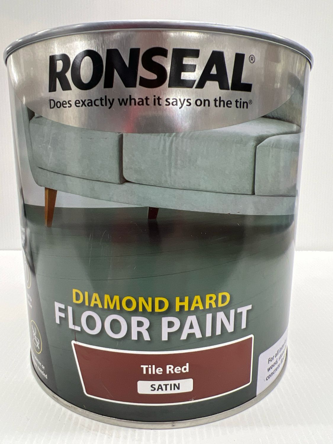 RONSEAL FLOOR PAINT TILE RED 2.5L