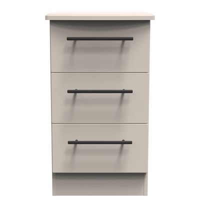 Barbourne 3 Drawer Bedside Cabinet