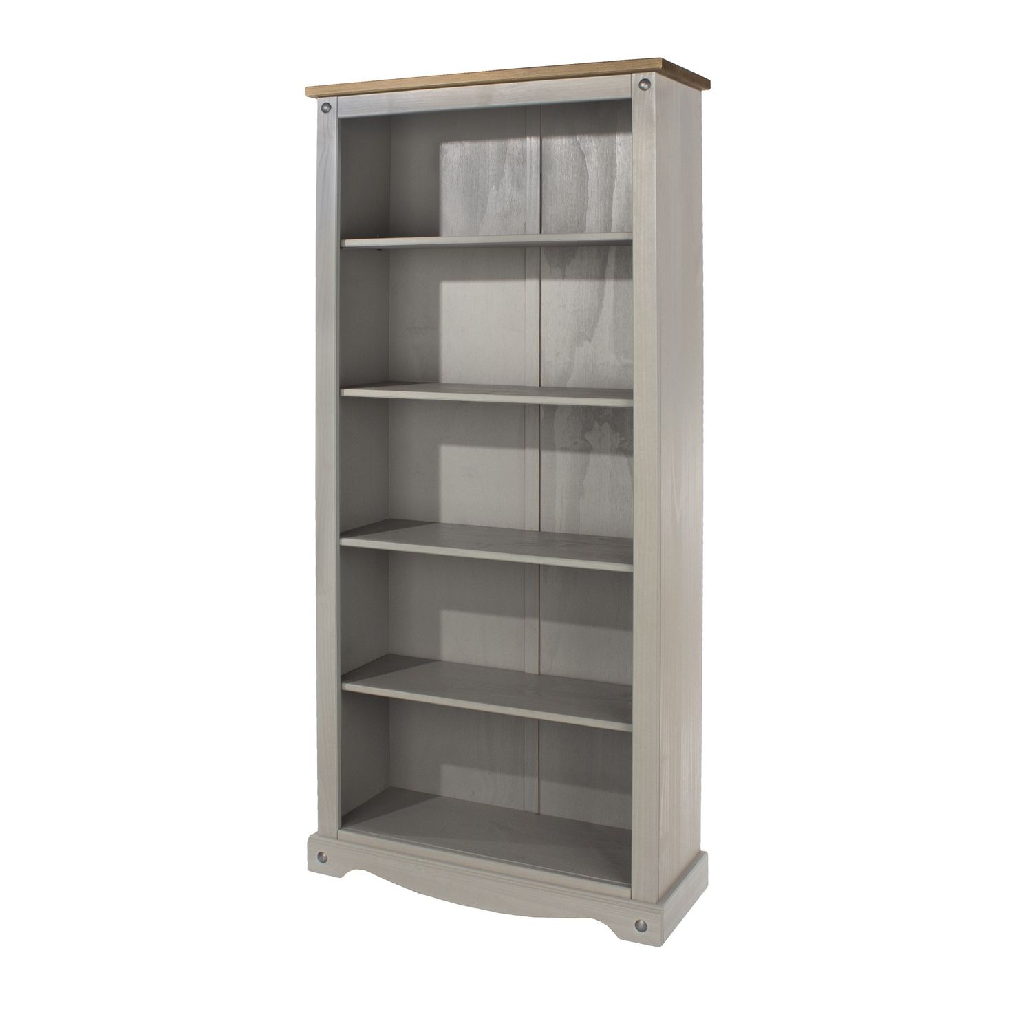 Colwall Grey Tall Bookcase
