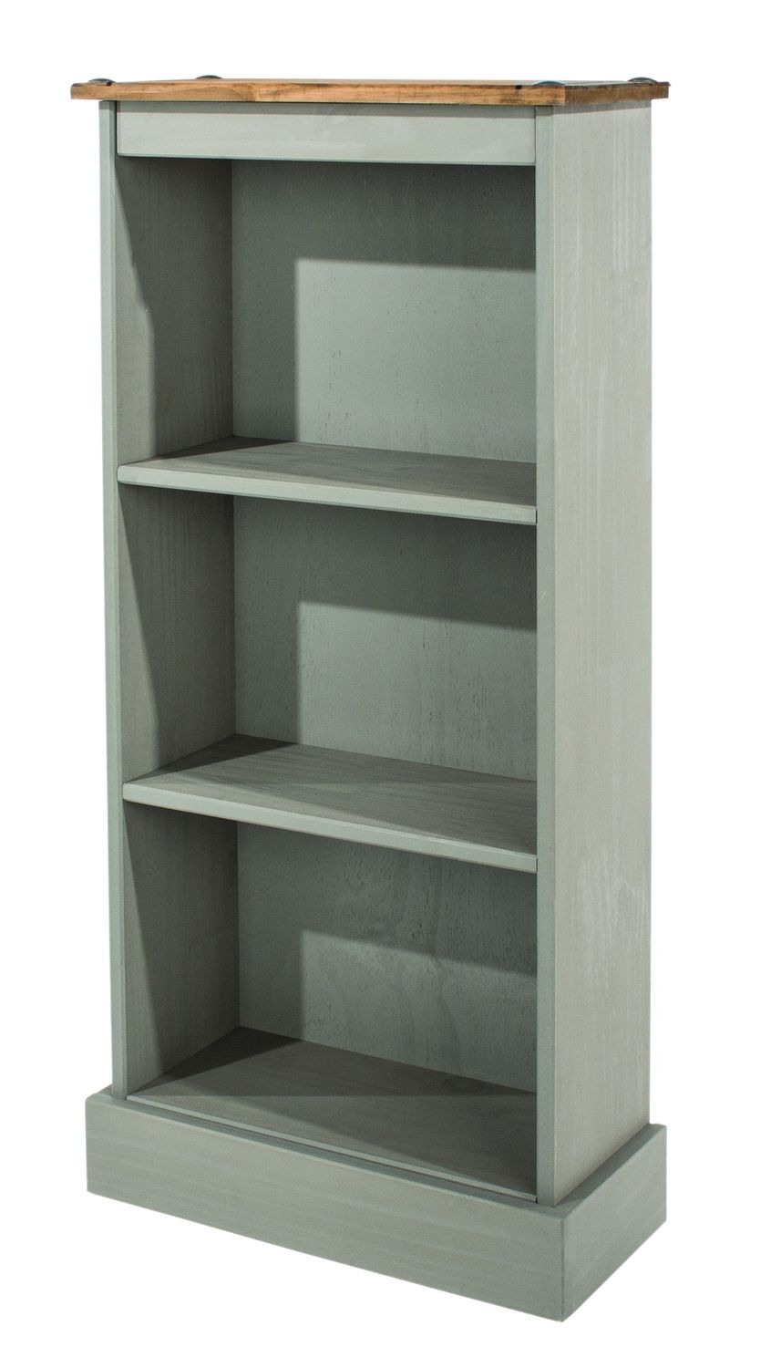 Colwall Grey Low Bookcase
