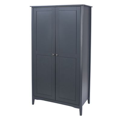 Castlemorton Blue 2 Door Wardrobe
