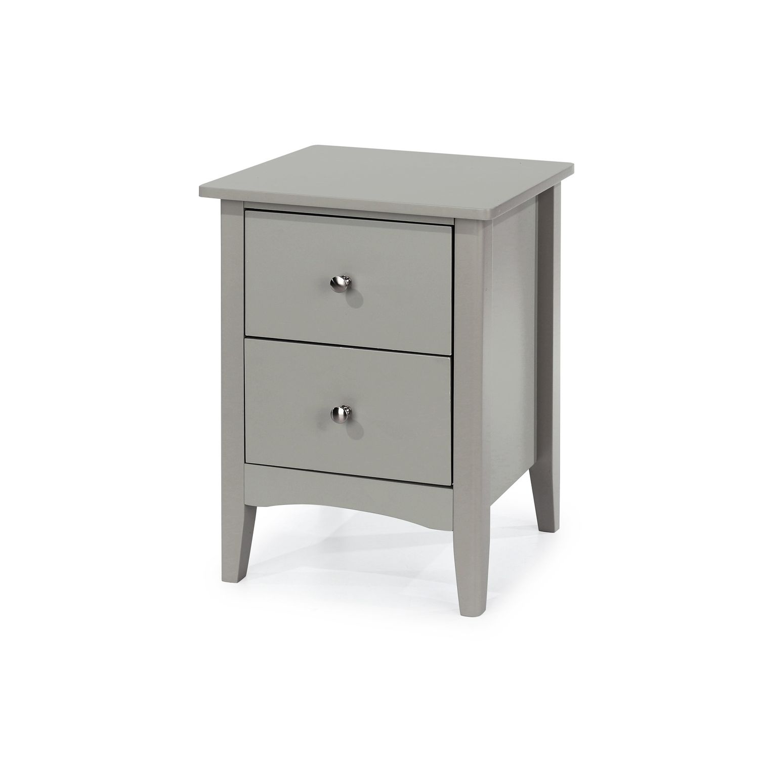 Castlemorton Grey 2 Door Bedside Cabinet