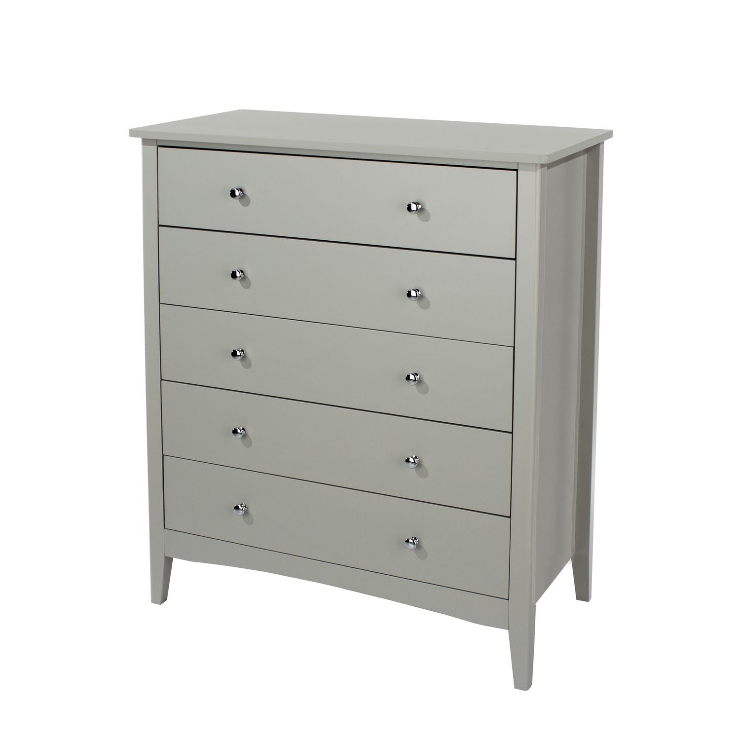 Castlemorton Grey 5 Drawer Chest