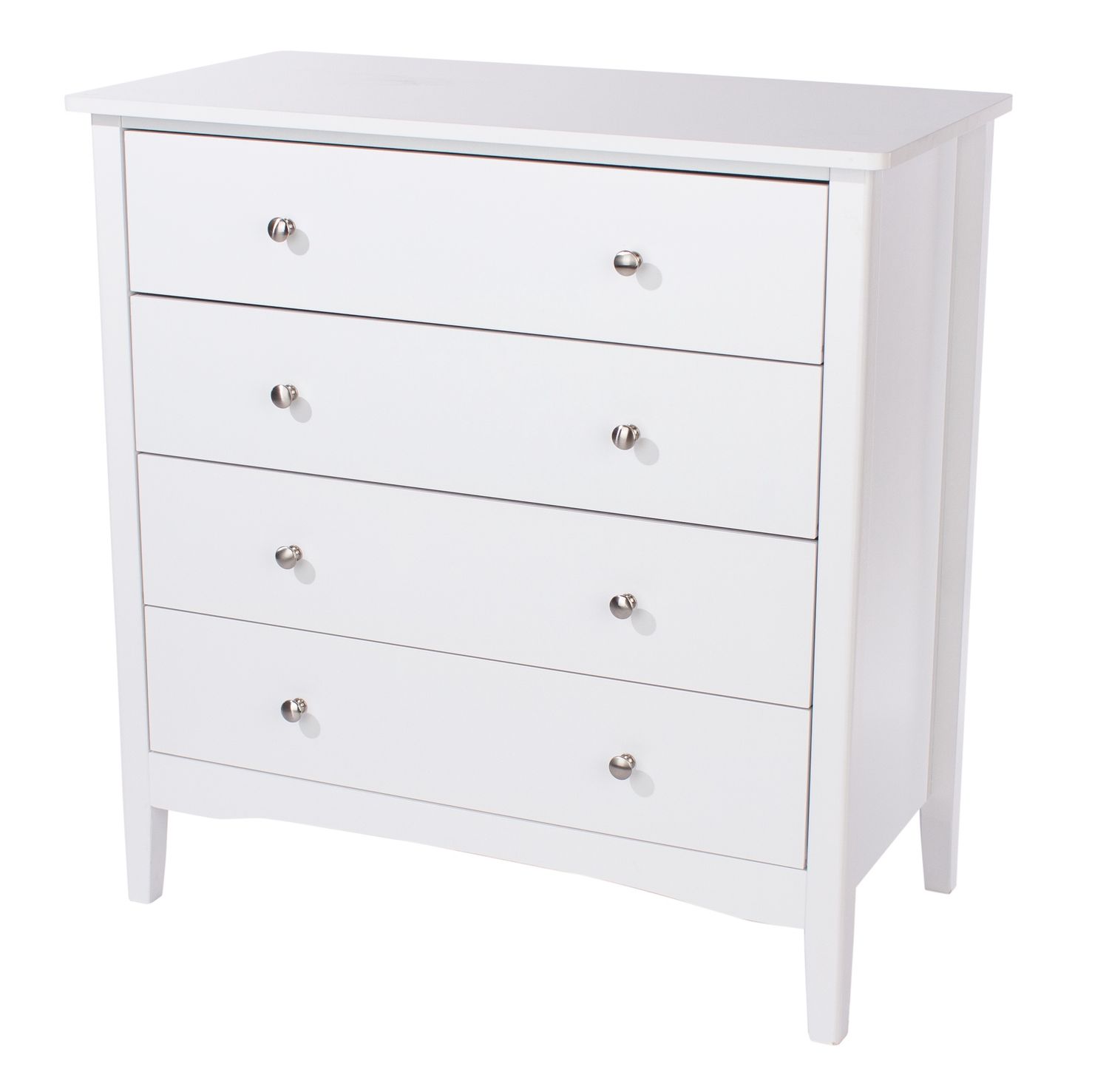 Castlemorton White 4 Drawer Chest