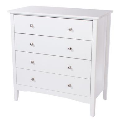 Castlemorton White 4 Drawer Chest