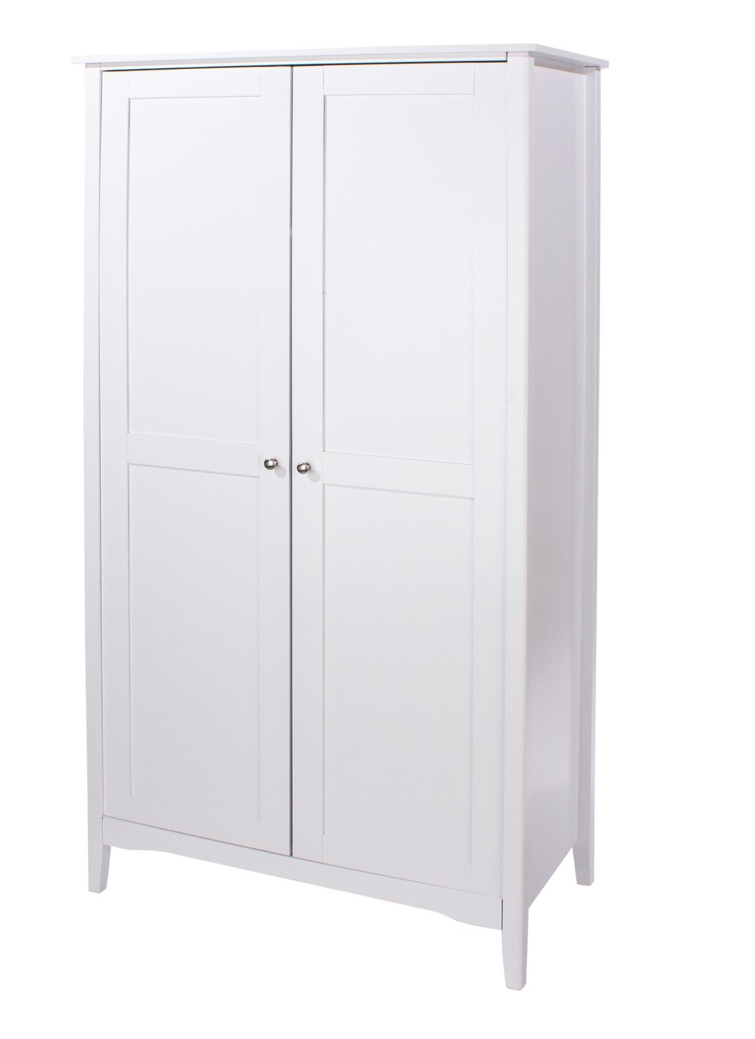 Castlemorton White 2 Door Wardrobe