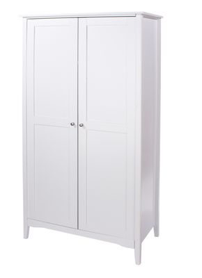 Castlemorton White 2 Door Wardrobe