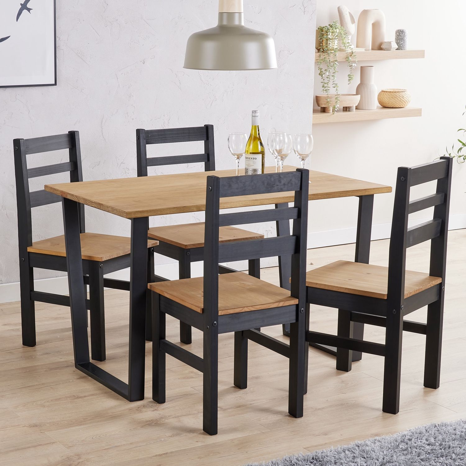 Castlemorton Rectangular Table and Chairs Set