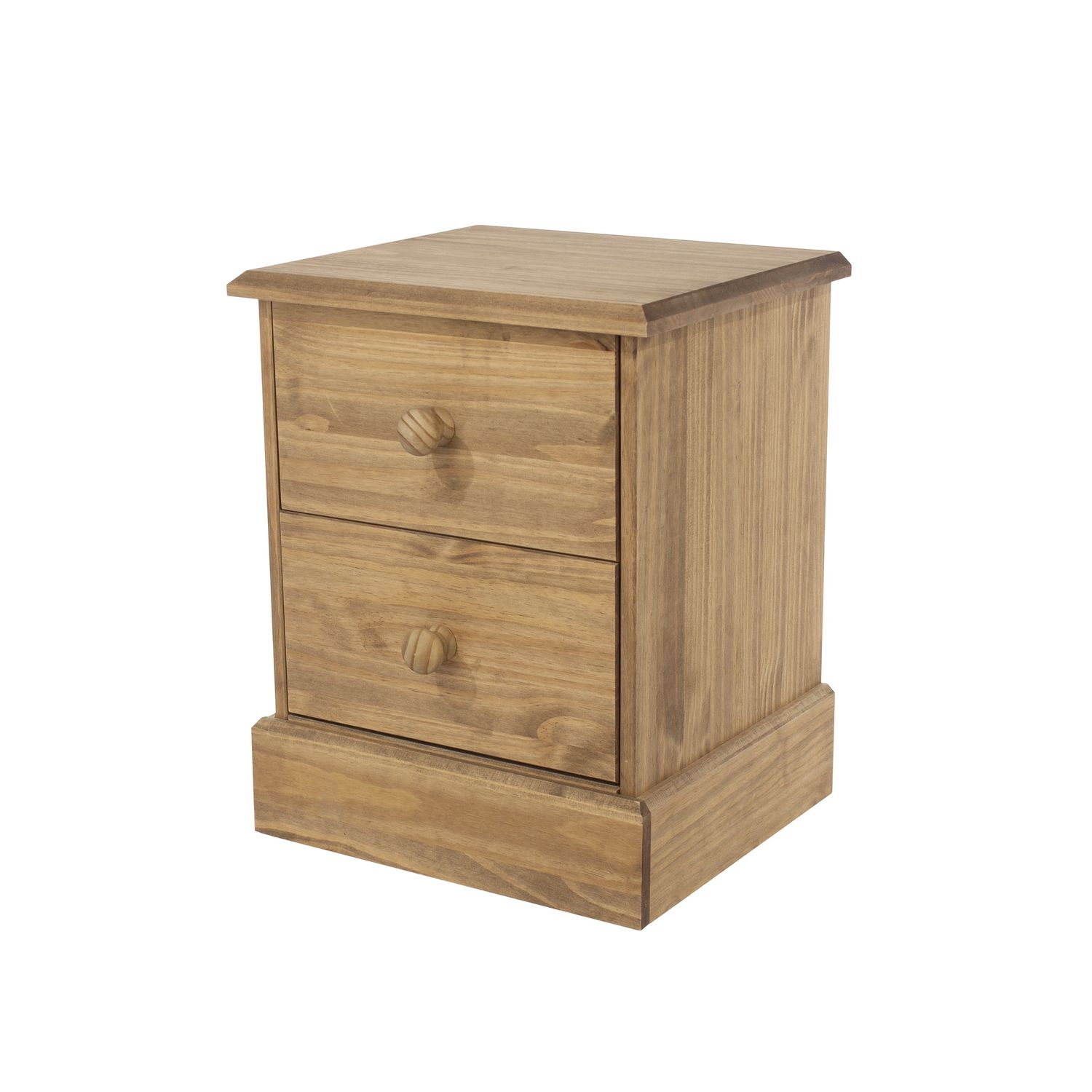 Cradley 2 Drawer Bedside Cabinet