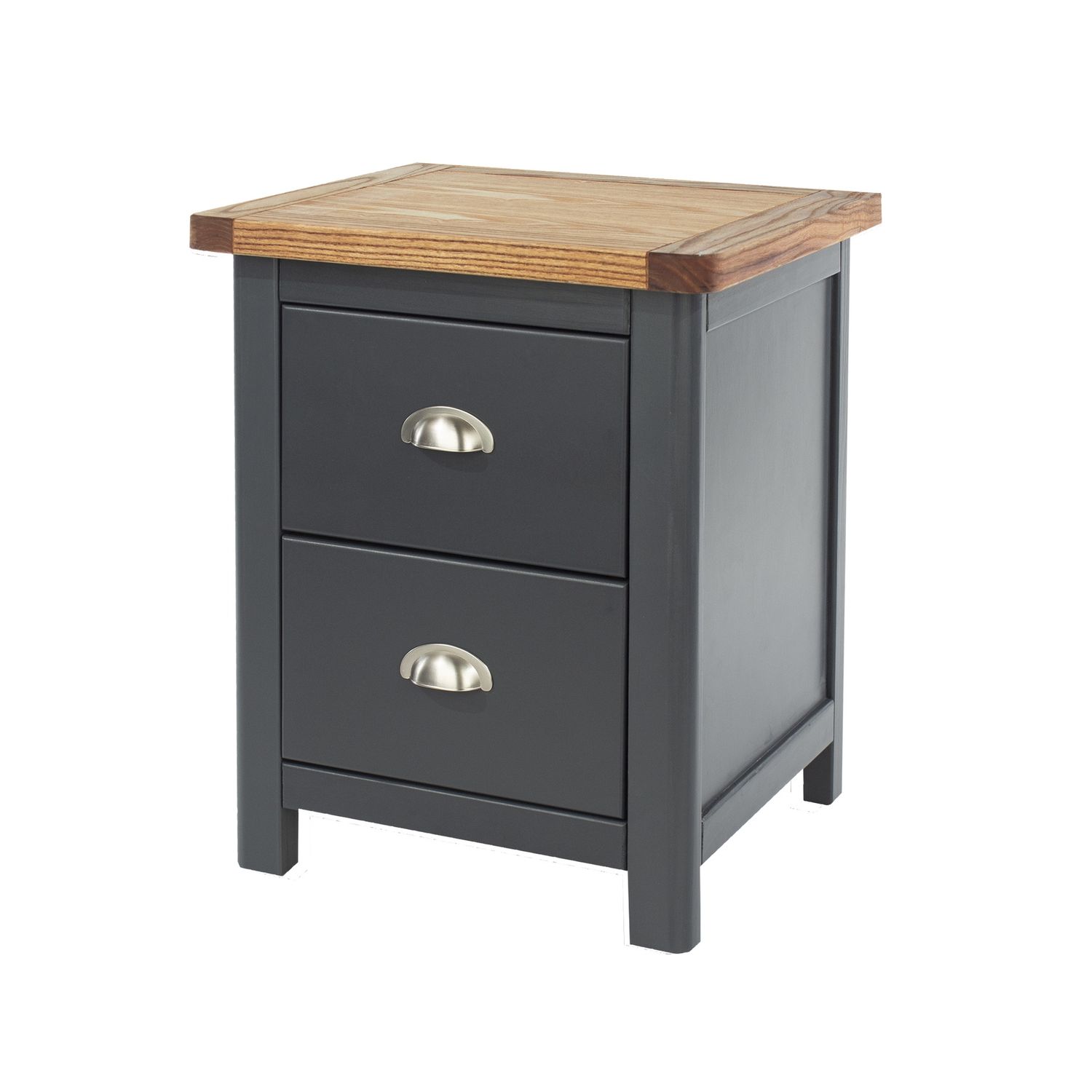 Welland 2 Drawer Bedside Cabinet