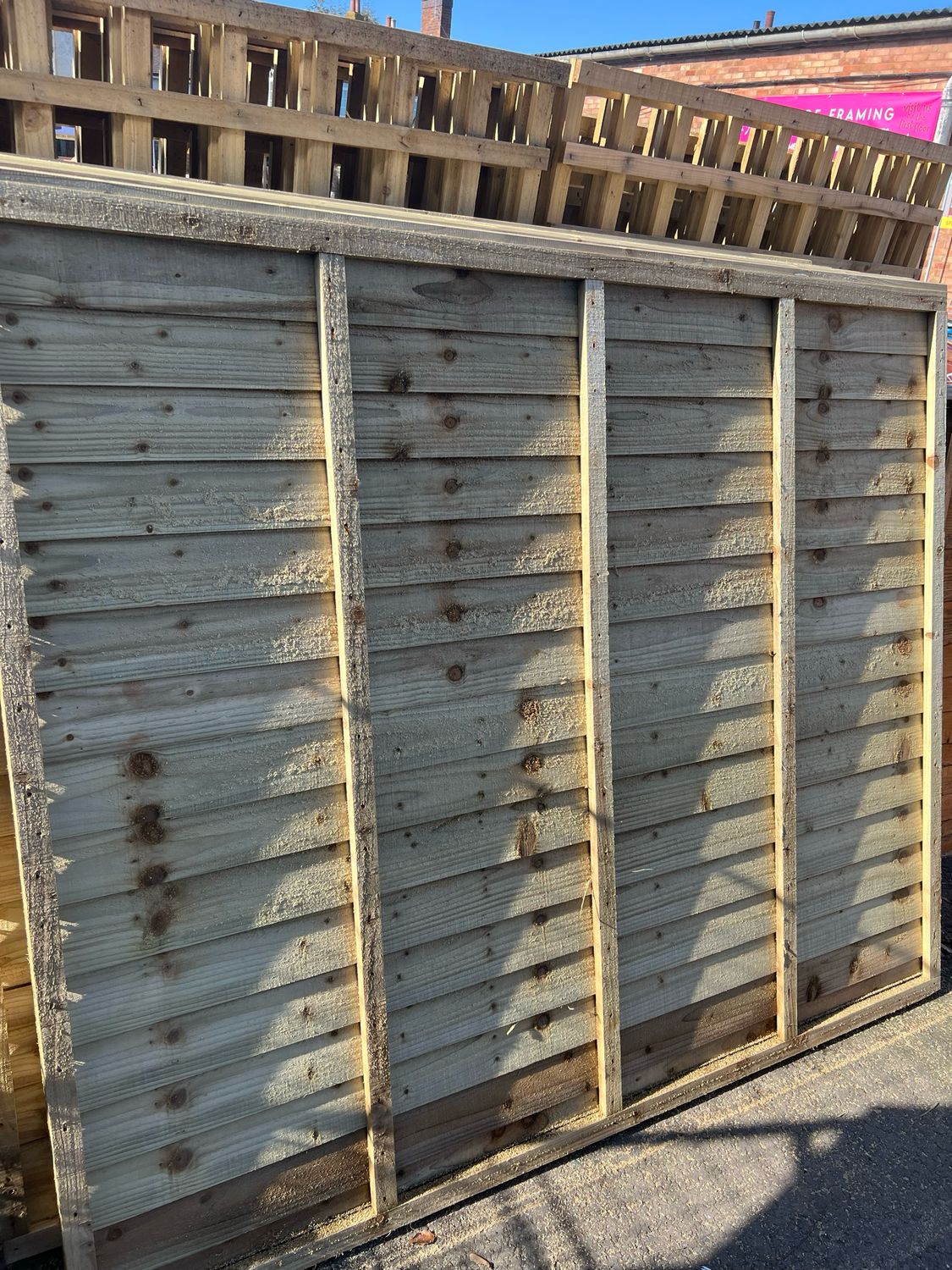 6x5 Fence Panel lap panel