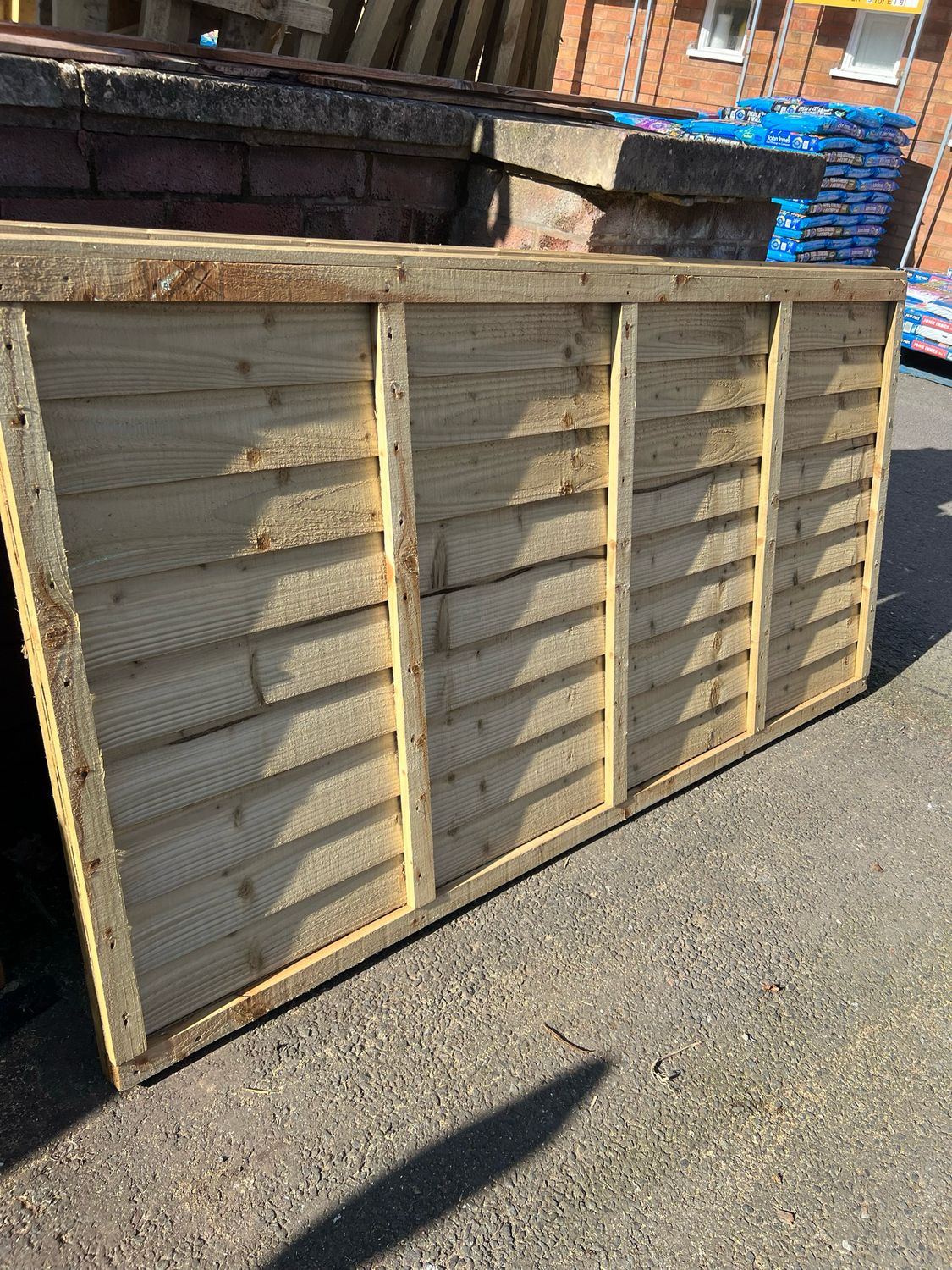 6x3 Fence Panel lap panel