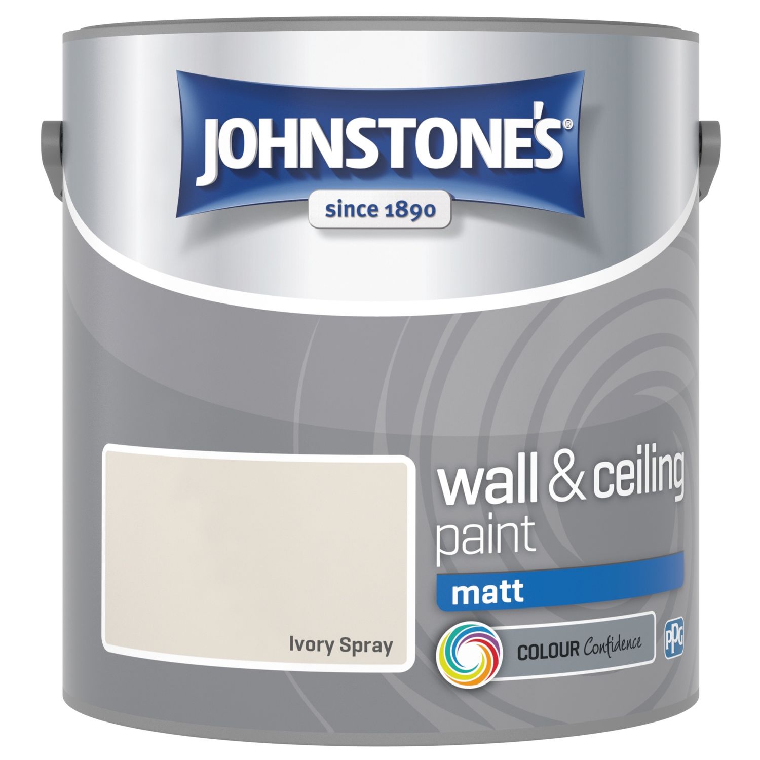 JOHNSTONES  MATT IVORY SPRAY 2.5LT