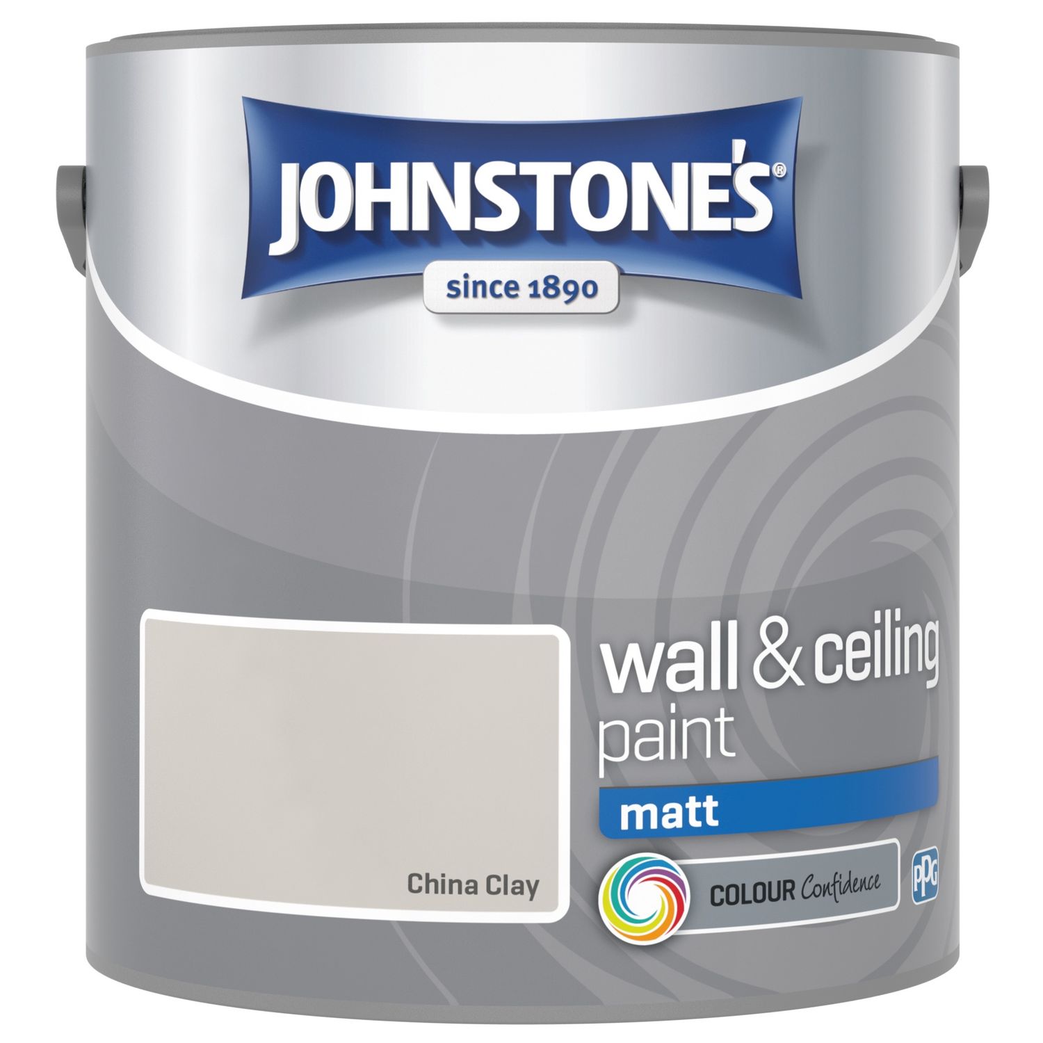 JOHNSTONES MATT CHINA CLAY 2.5LT