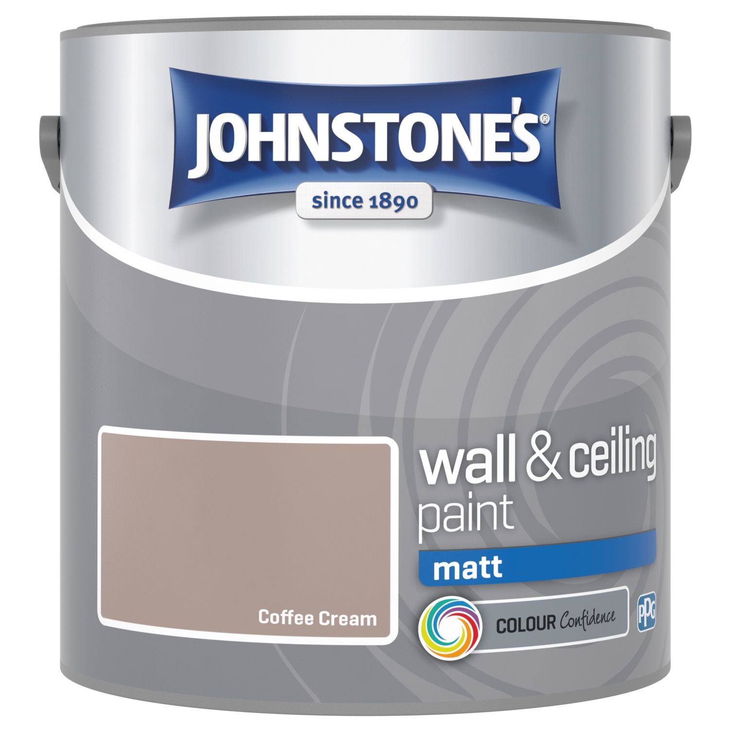 JOHNSTONES MATT COFFEE CREAM 2.5LT