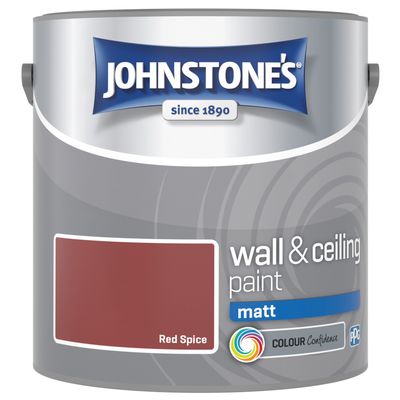 JOHNSTONES  MATT RED SPICE 2.5LT