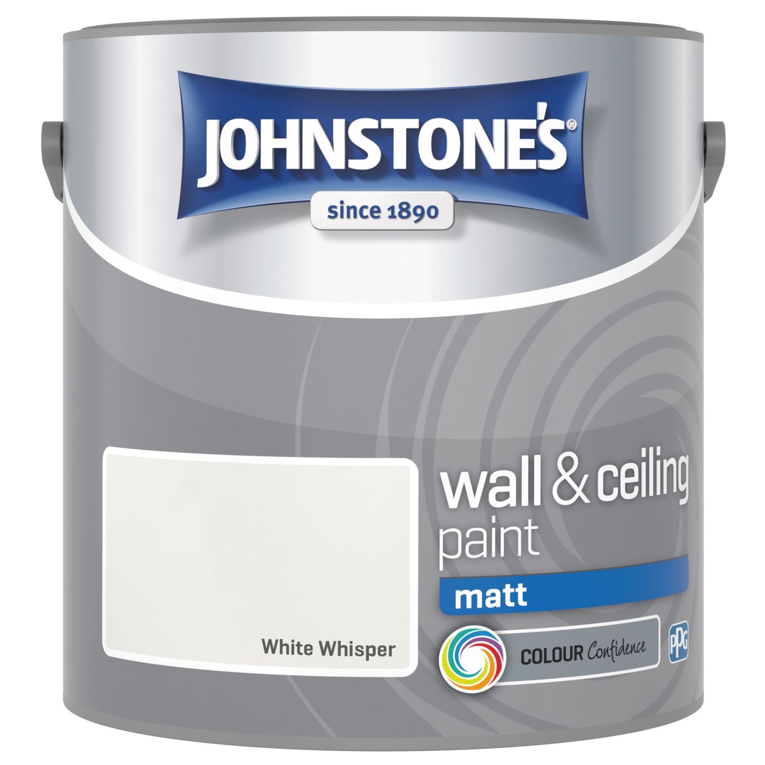 JOHNSTONES  MATT WHITE WHISPER 2.5LT