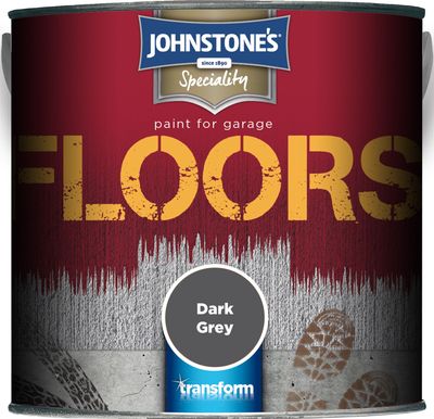 JOHNSTONES GARAGE FLOOR PAINT DARK GREY 2.5LT