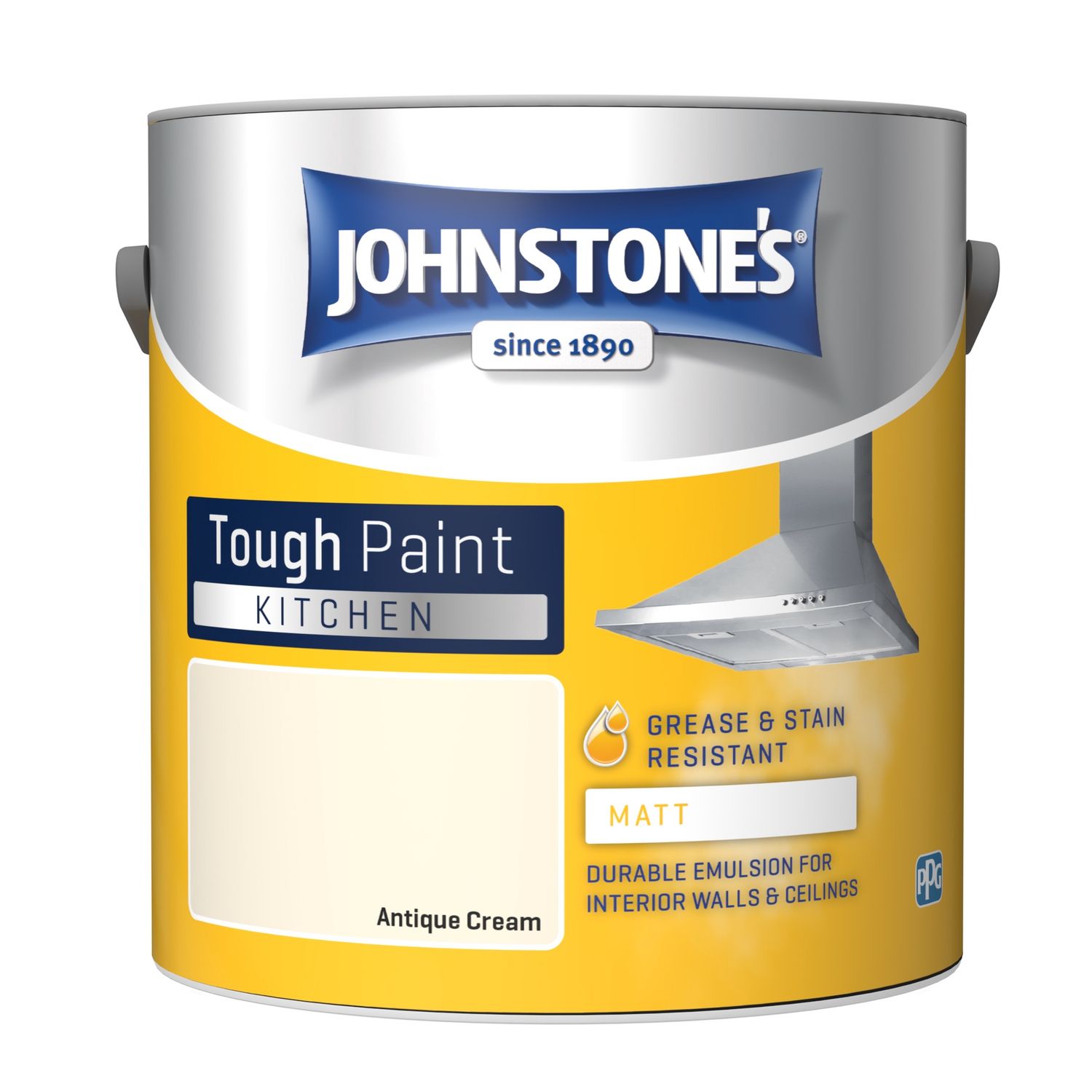 Johnstones kitchen 2.5lit matt ntique cream