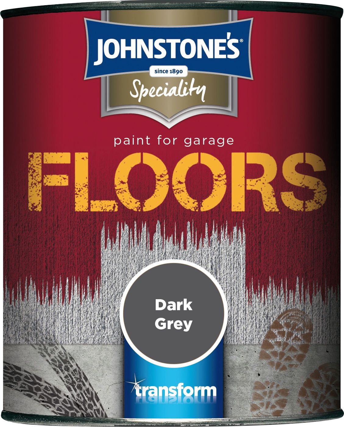 JOHNSTONES FLOOR PAINT DARK GREY 750ML