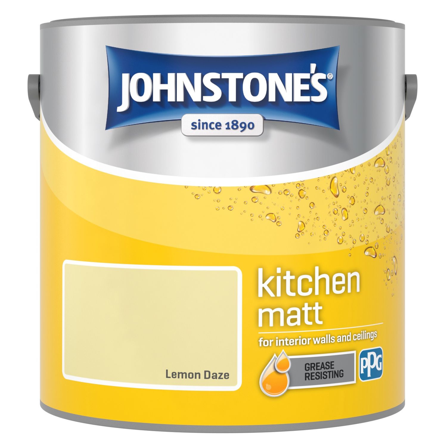 Johnstones kitchen 2.5 lit matt lemon daze