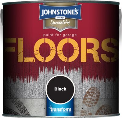 JOHNSTONES FLOOR PAINT BLACK 2.5LT