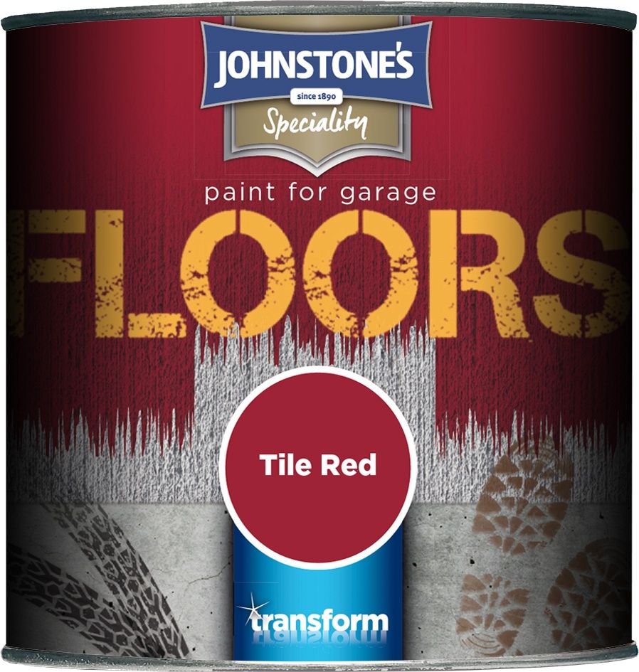 JOHNSTONES FLOOR PAINT TILE RED 250ML