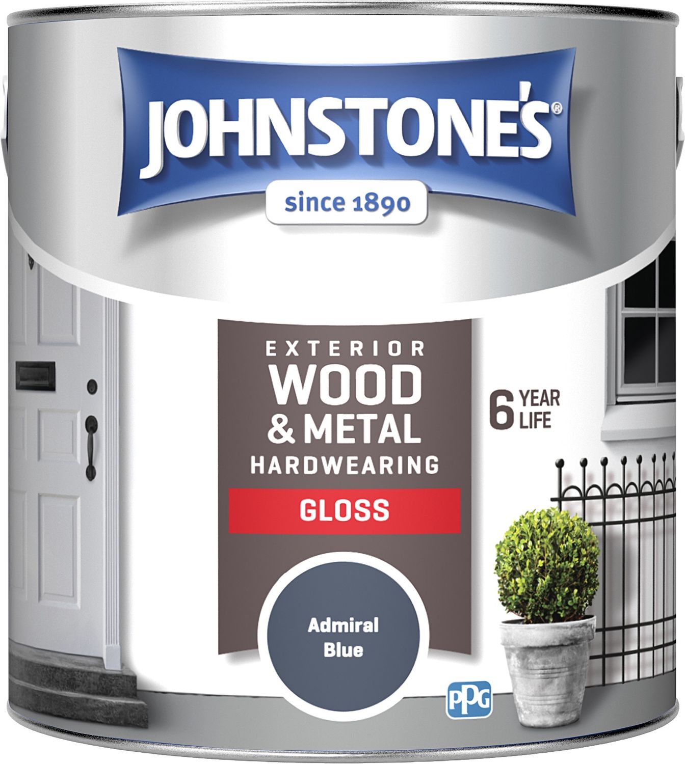 Johnstones Exterior Gloss Admiral Blue 2.5L
