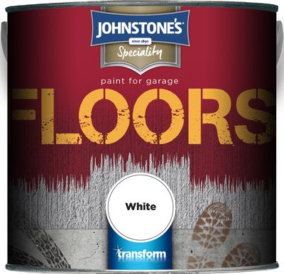 JOHNSTONES FLOOR PAINT WHITE 2.5LT