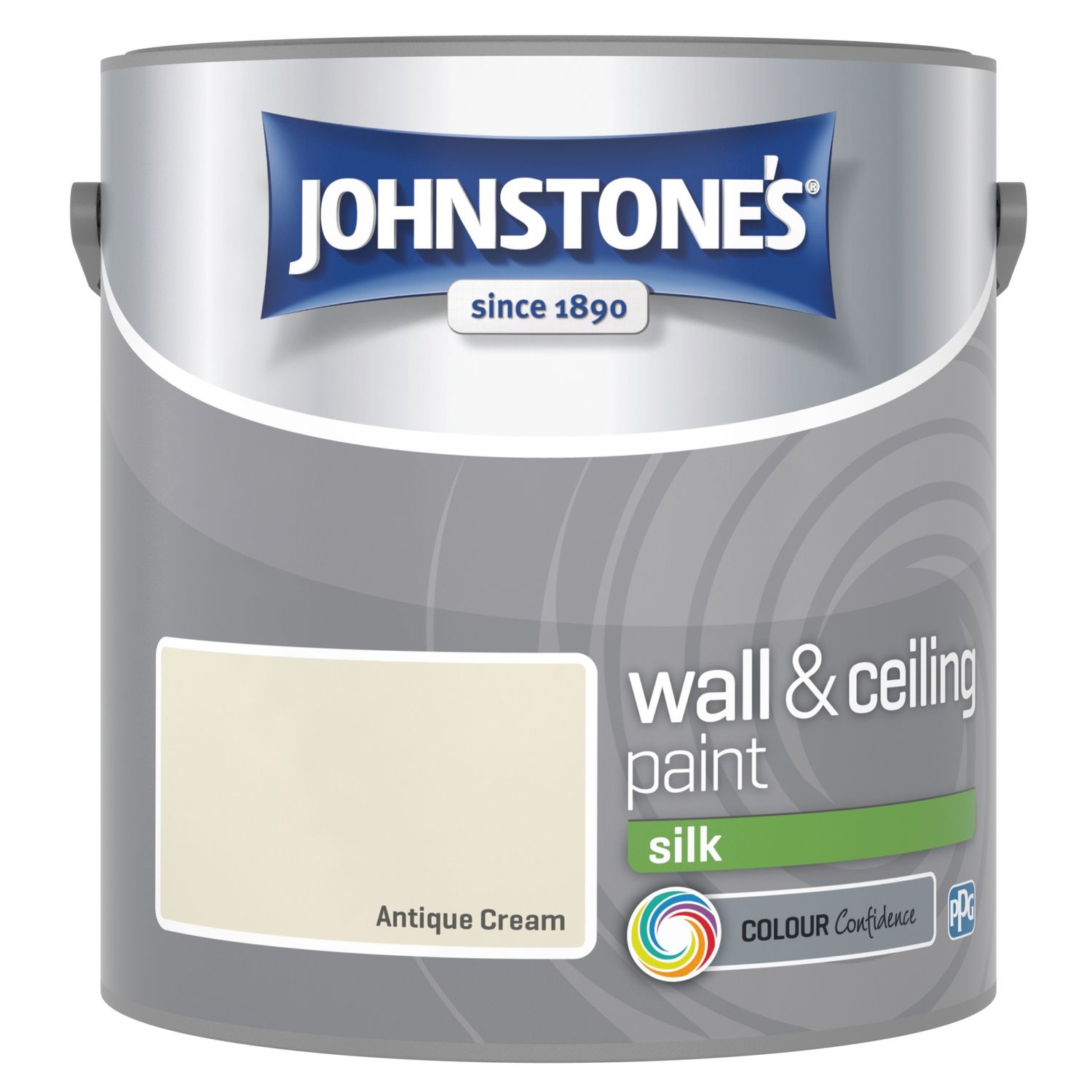JOHNSTONES  SILK ANTIQUE CREAM 2.5LT