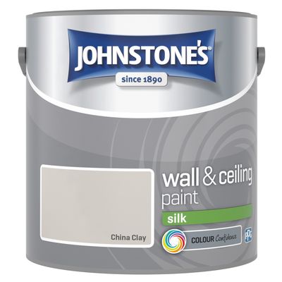 JOHNSTONES SILK CHINA CLAY 2.5LT