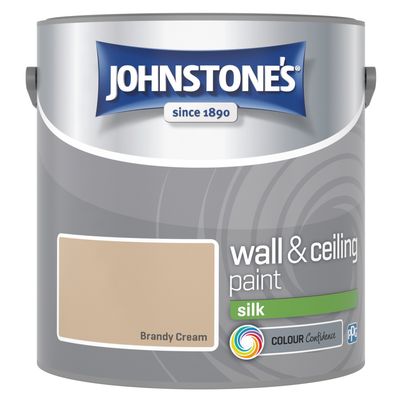 JOHNSTONES SILK BRANDY CREAM 2.5LT