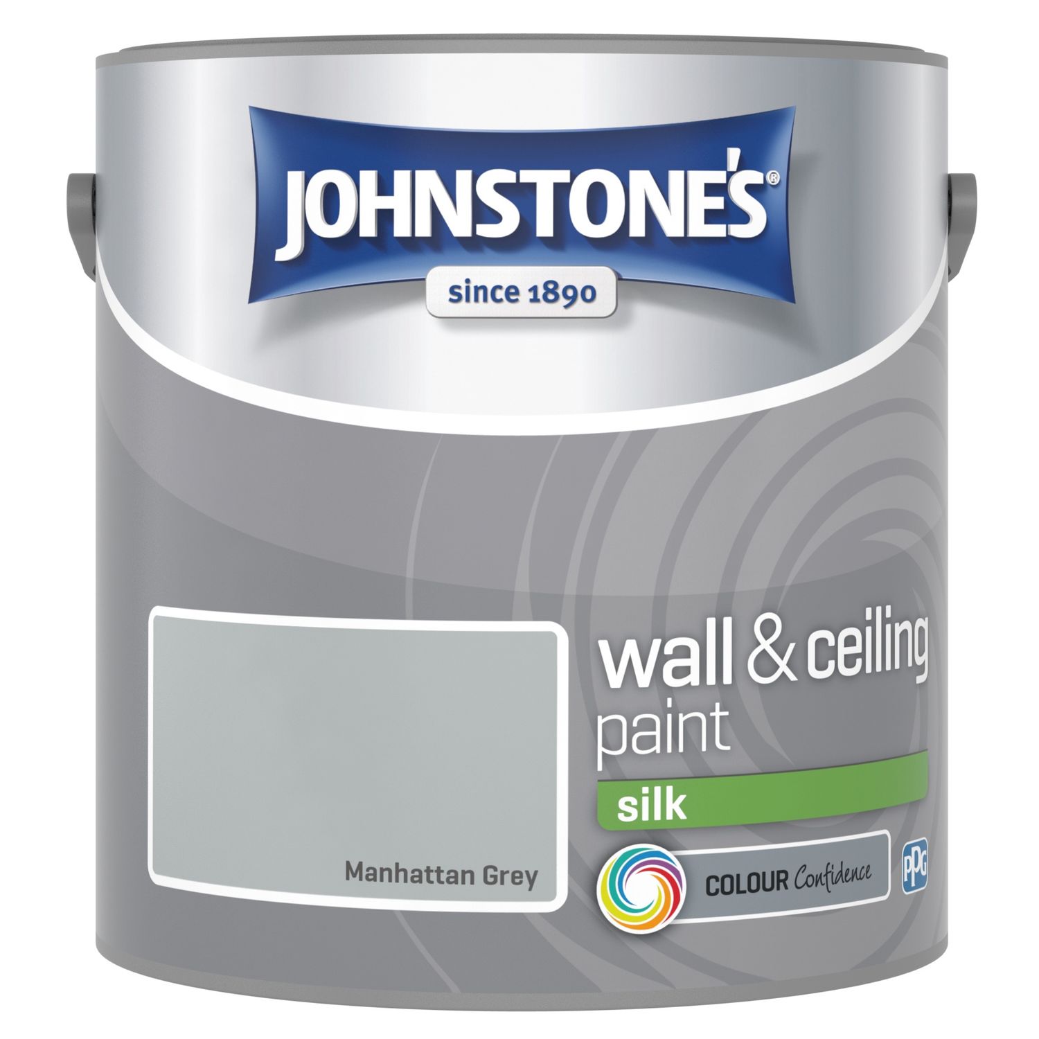 JOHNSTONES SILK MANHATTAN GREY 2.5LT