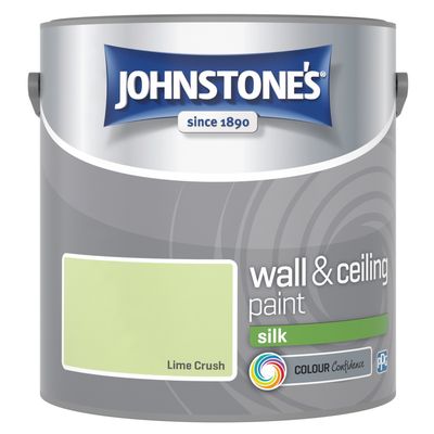 JOHNSTONES  SILK LIME CRUSH 2.5LT