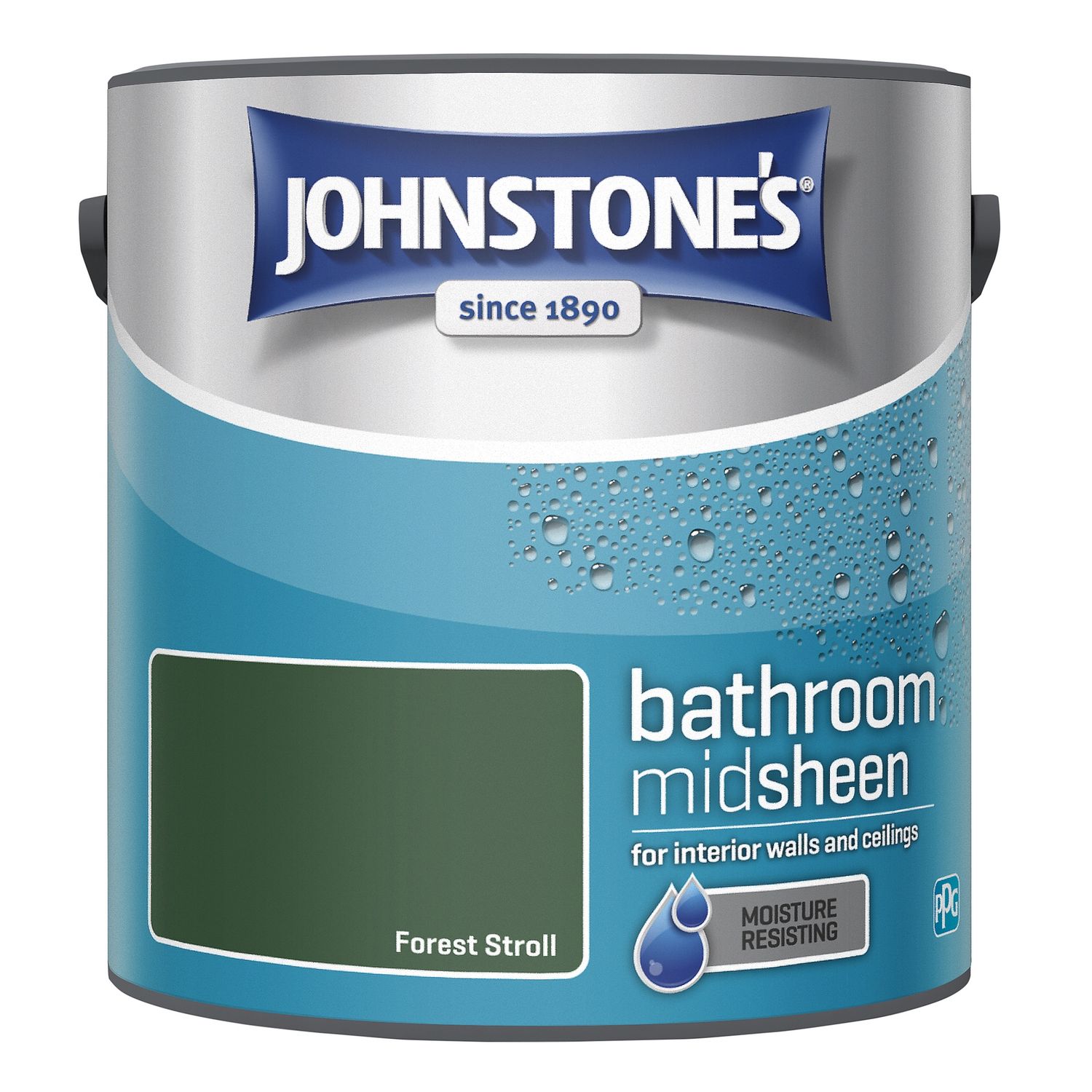 Johnstones bathroom 2.5 lit mid-sheen forest stroll