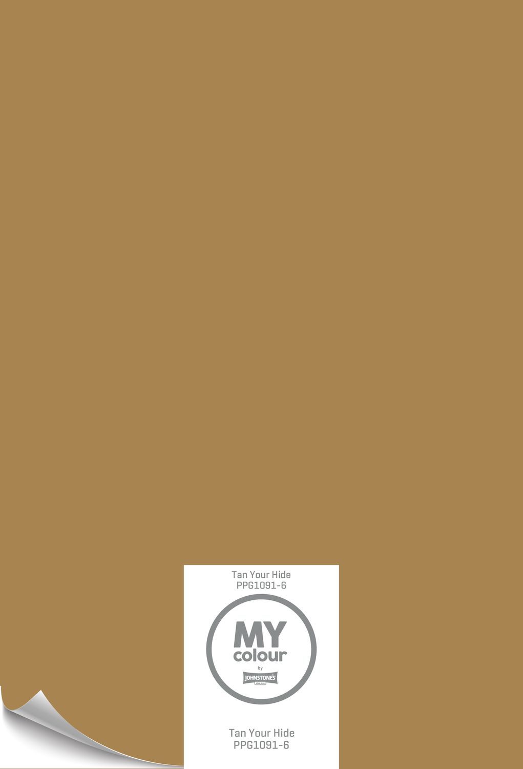 my colour peel and stick tester tan your hide