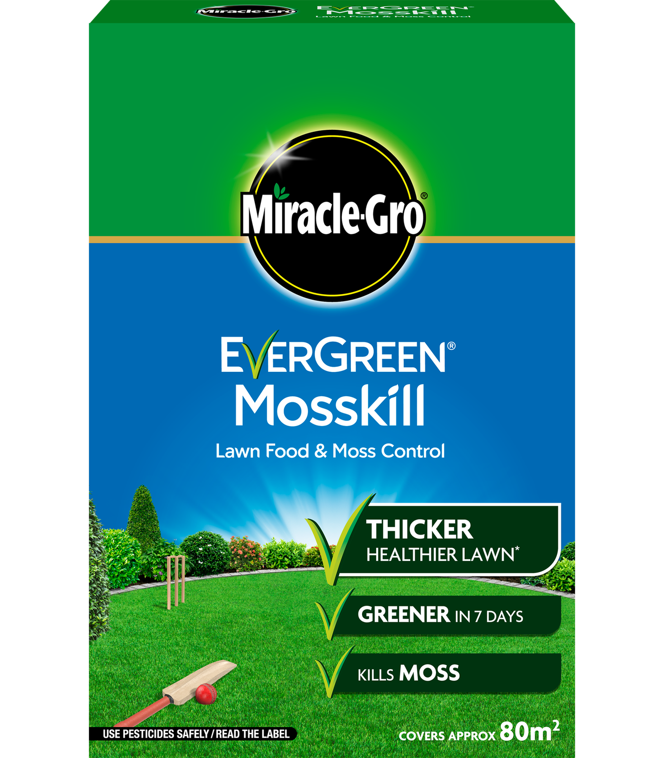 EVERGREEN MOSSKILL WITH LAWN FOOD 80M2