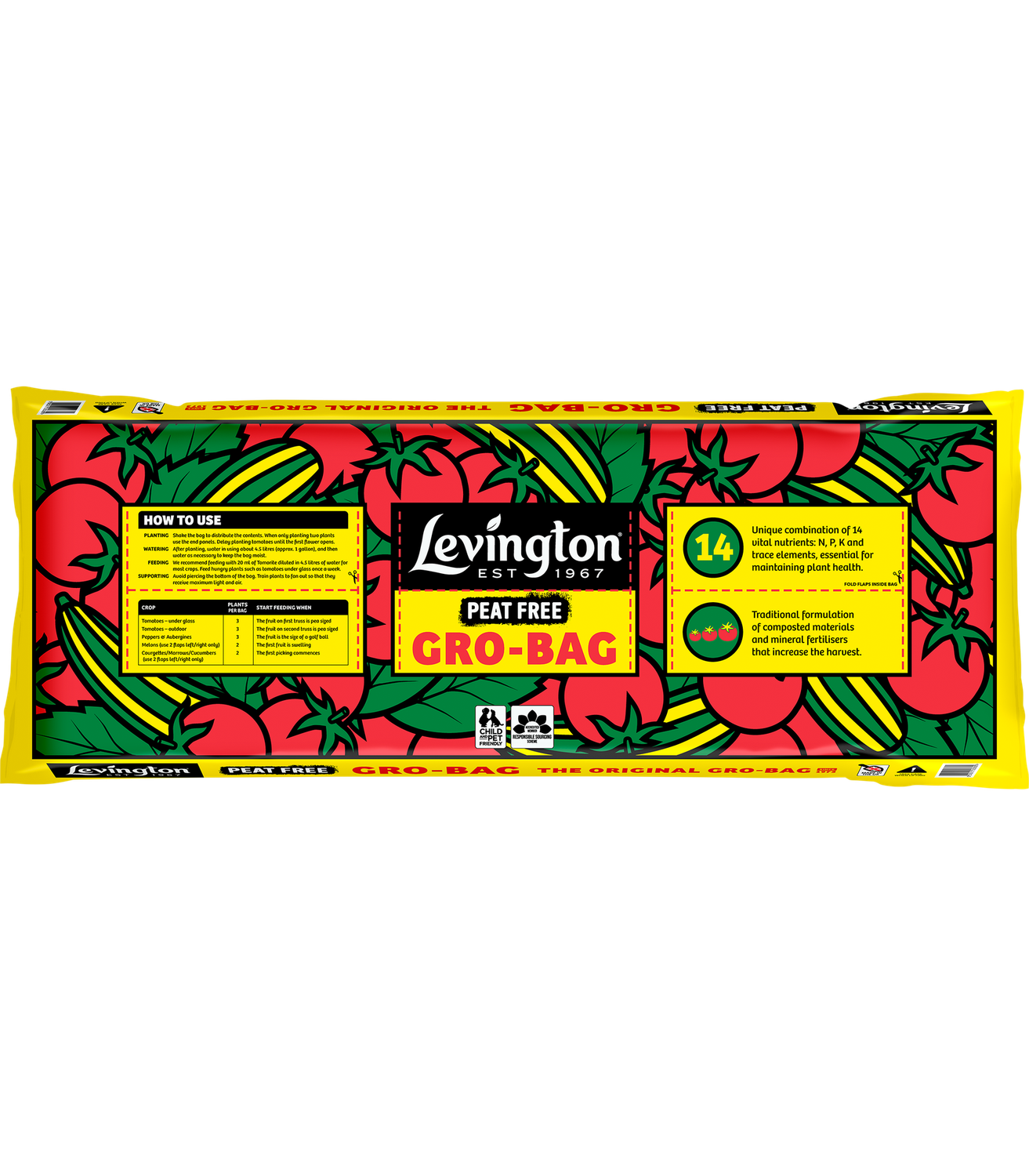 Growbag Yellow Levington