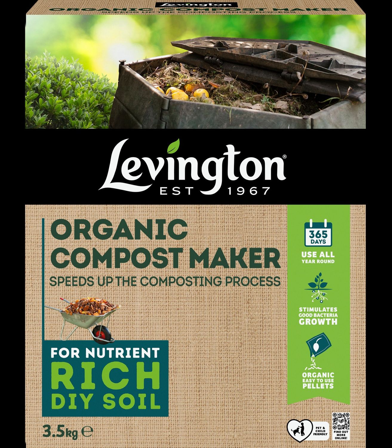 LEVINGTON COMPOST MAKER 3.5KG