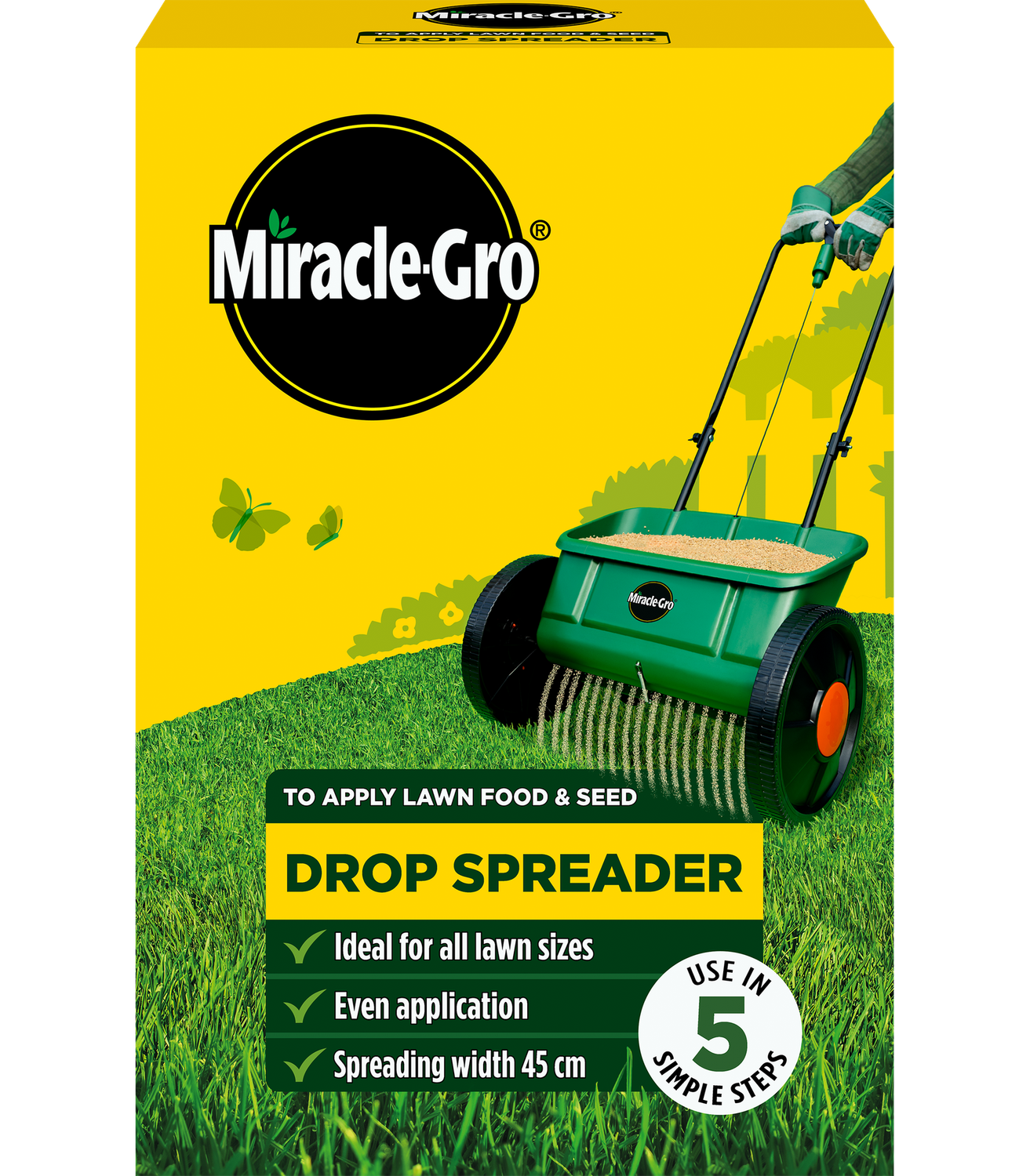 Miracle Gro Drop Spreader 18&quot;
