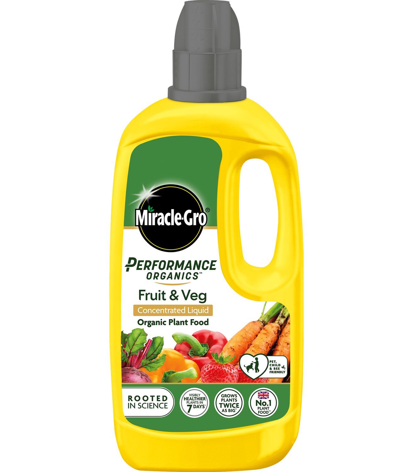 MIRACLE GRO ORGANICS FRUIT &amp; VEG 1LT