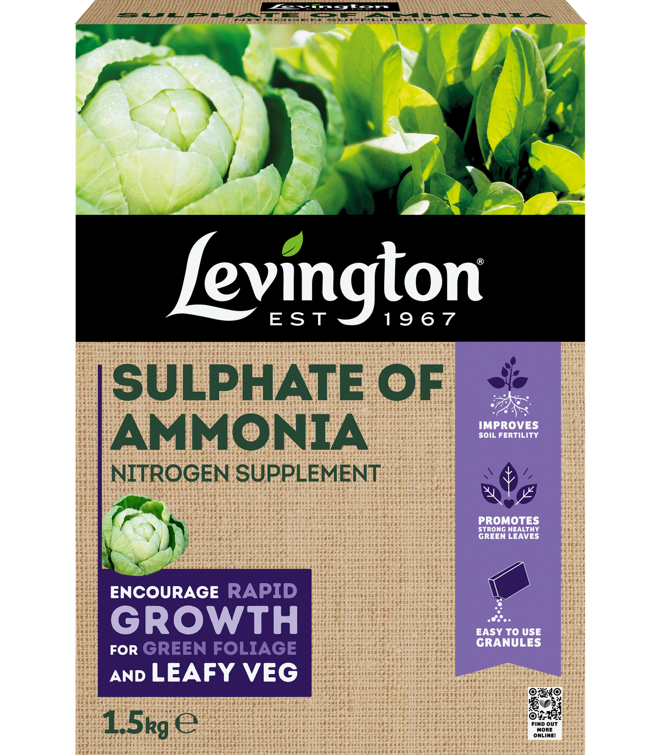 LEVINGTONS SUPL/AMMONIA 1.5KG