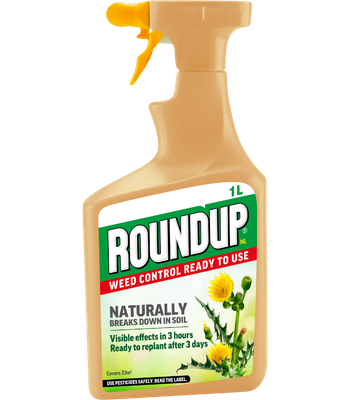 ROUNDUP NATURAL WEED CONTROL RTU 1LT