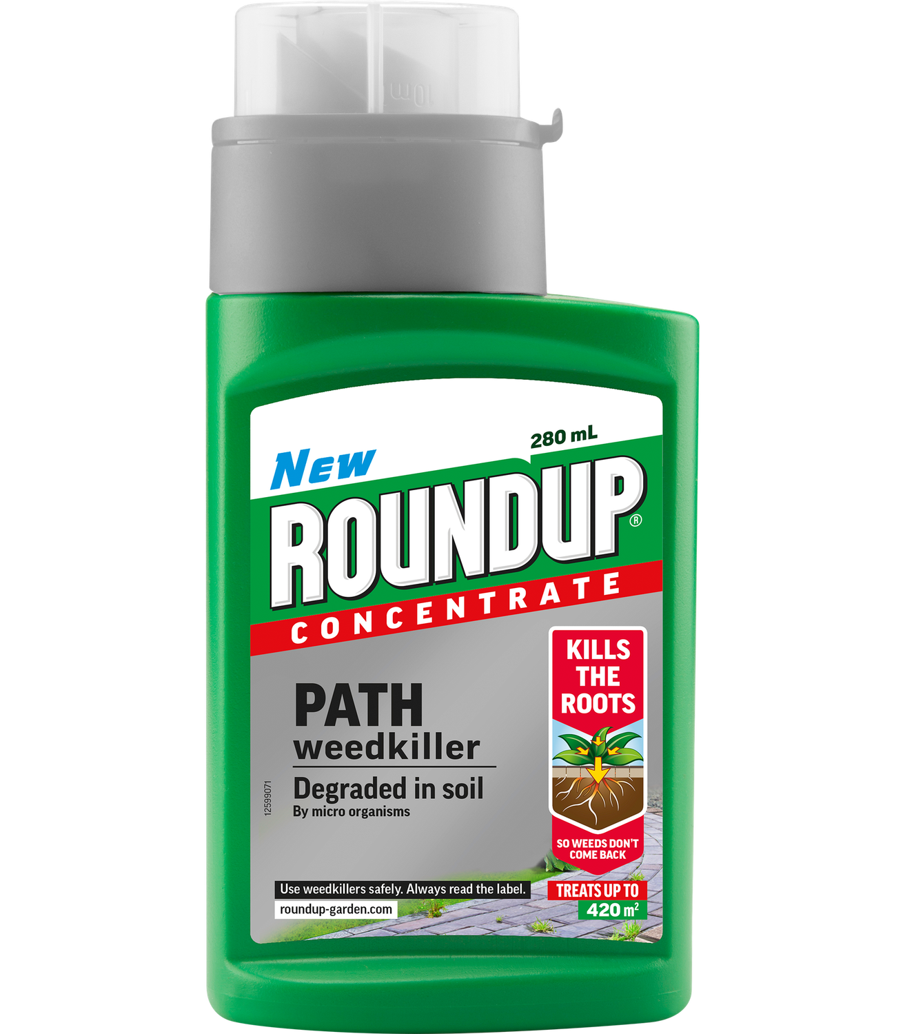 Roundup Path Weedkiller Conc 280ml 100124