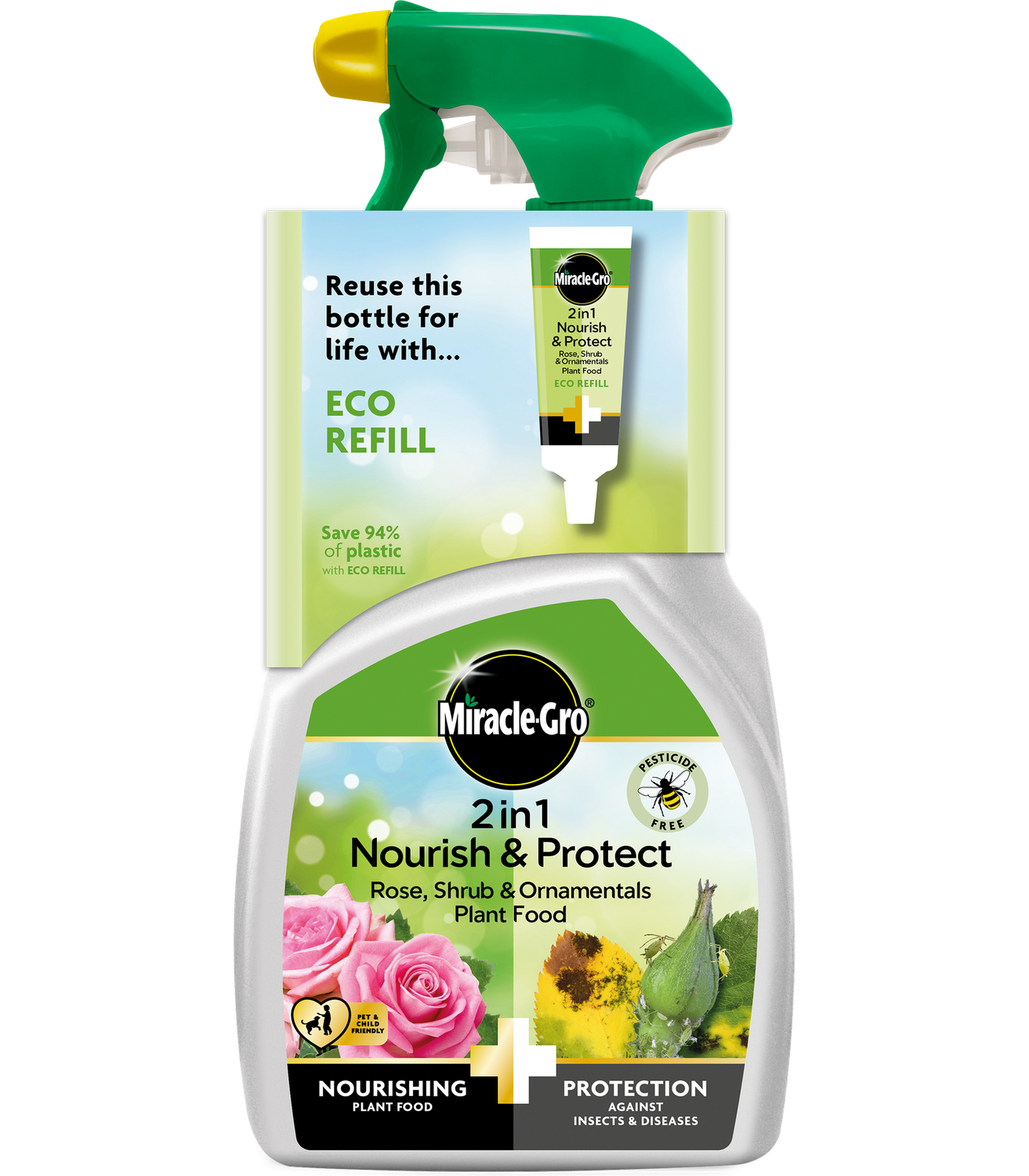 Miracle Go Nourish &amp; Protect Rose Shrub RTU