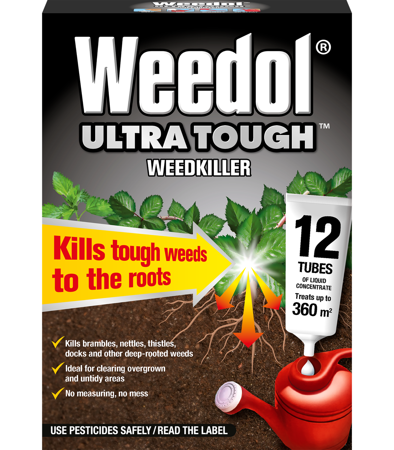 WEEDOL ULTRA TOUGH WEEDKILLER 12TUBES