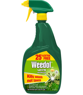 WEEDOL LAWN WEEDKILLER GUN 1LT
