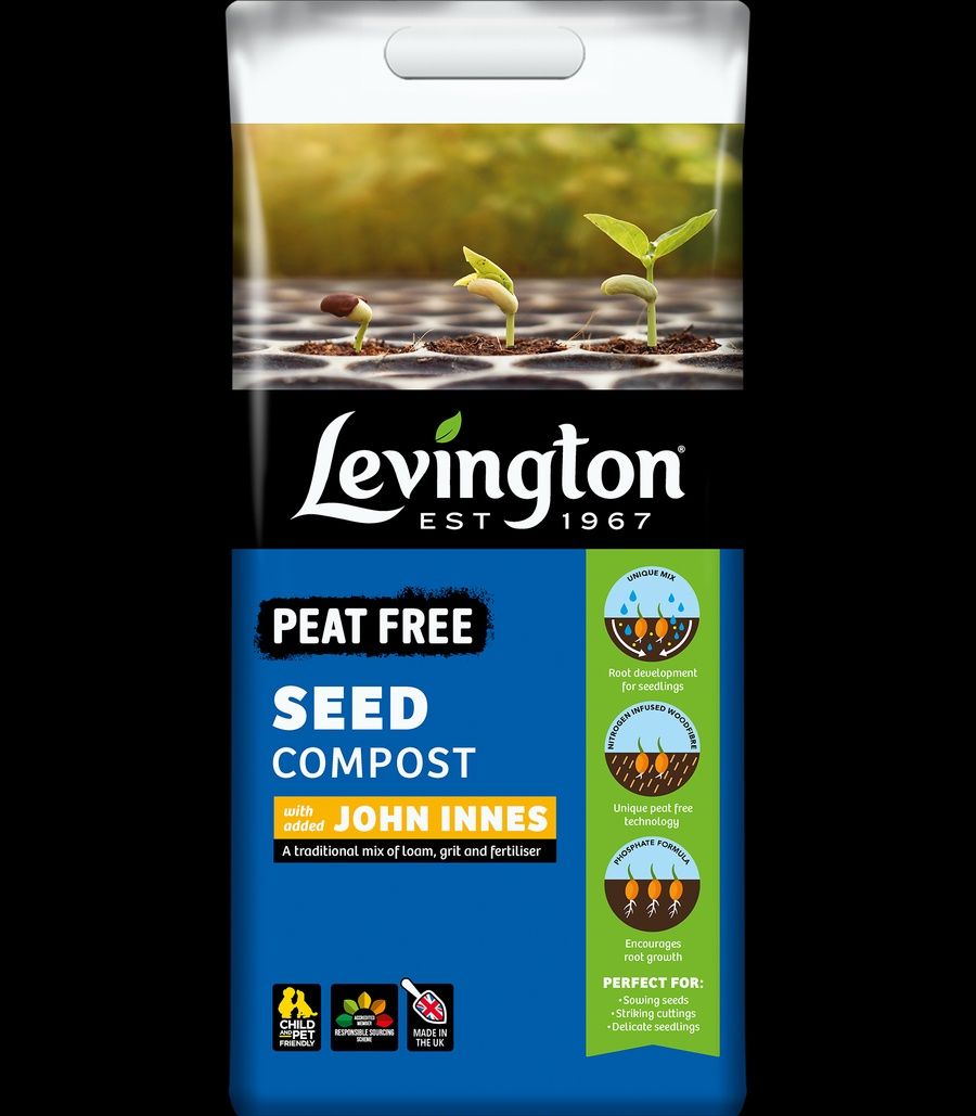 LEVINGTON SEED PEAT FREE COMPOST 10L