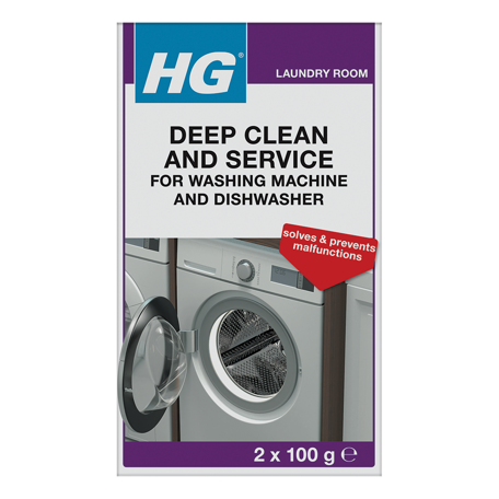 HG DEEP CLEAN AND SERVICE FOR WASHING MACHINE