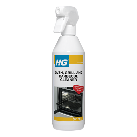 HG OVEN GRILL &amp; BBQ CLEANER 500ML